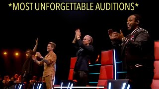 The Voice - Top 10 MOST UNFORGETTABLE Auditions