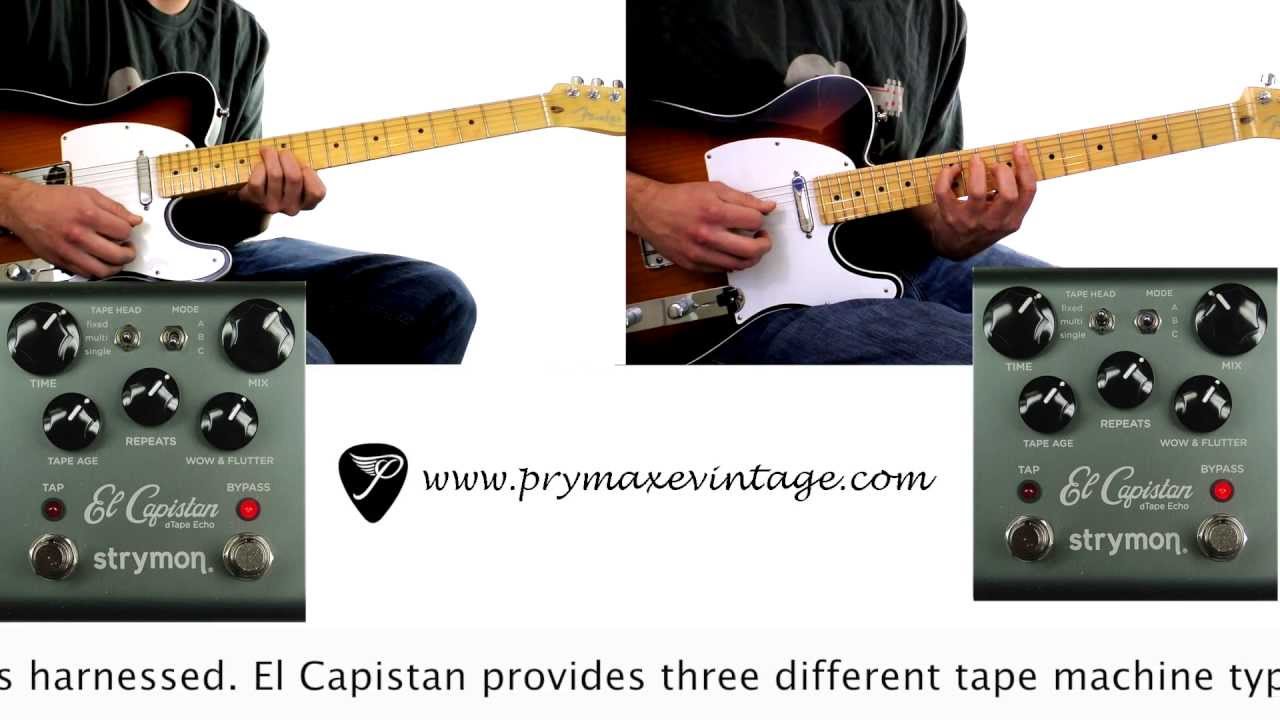 ギター strymon El Capistan Strymon El Capistan V2 dTape Echo Pedal – Kraft Music