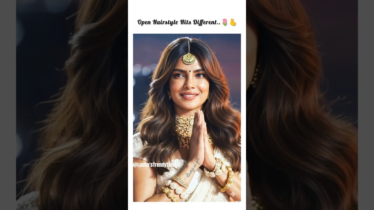 Open Hair hits different💖