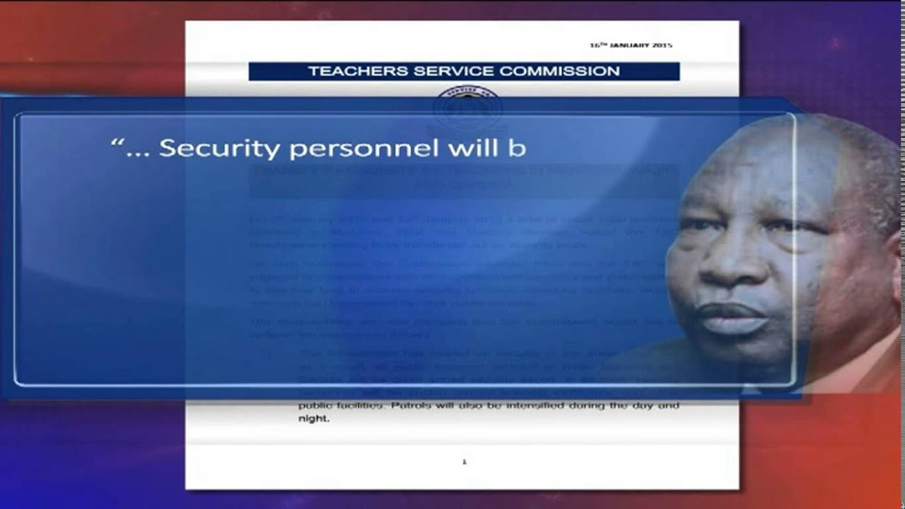 TSC Rejects Teachers Transfer