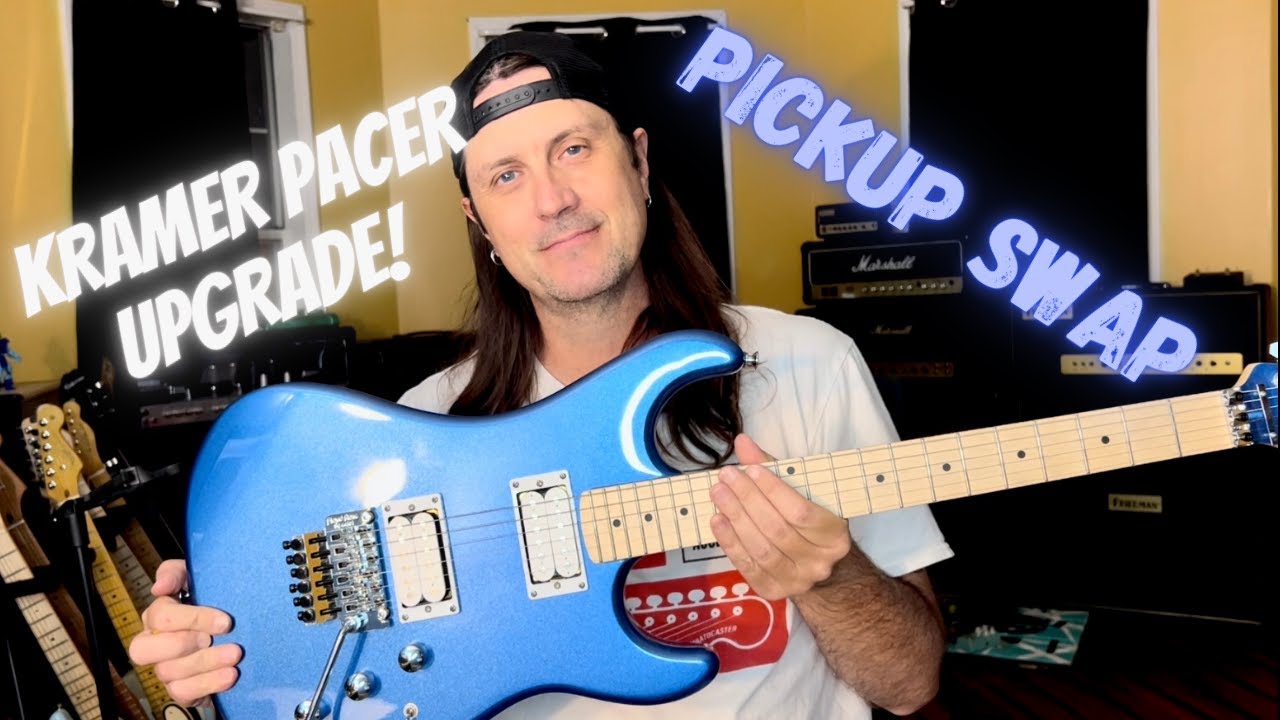 Upgrading My Kramer Pacer Series Guitar With Better Pickups