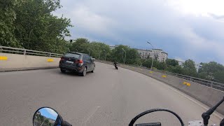 Adrenaline-Pumping Motorcycle Ride Through the Insane Traffic of Tbilisi
