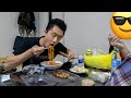 痩せることを諦めた筒井夫妻のお夜食