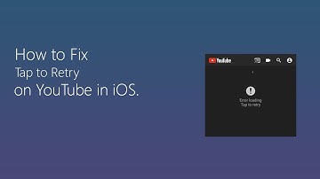 How to Fix Tap to retry error on YouTube in Older versions of iOS | iPad | With Jailbreak