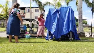 Unboxing of 3x3  tent ⛺ #timelapse