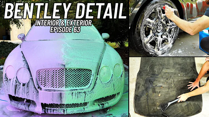 Car Detailing A Bentley Continental GT Exterior & ...