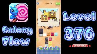 Colony Flow Level 376 Walkthrough | All Gameplay Solution | Go Answer