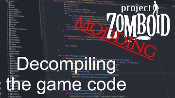 PZ Modding Guides - Decompiling the game code