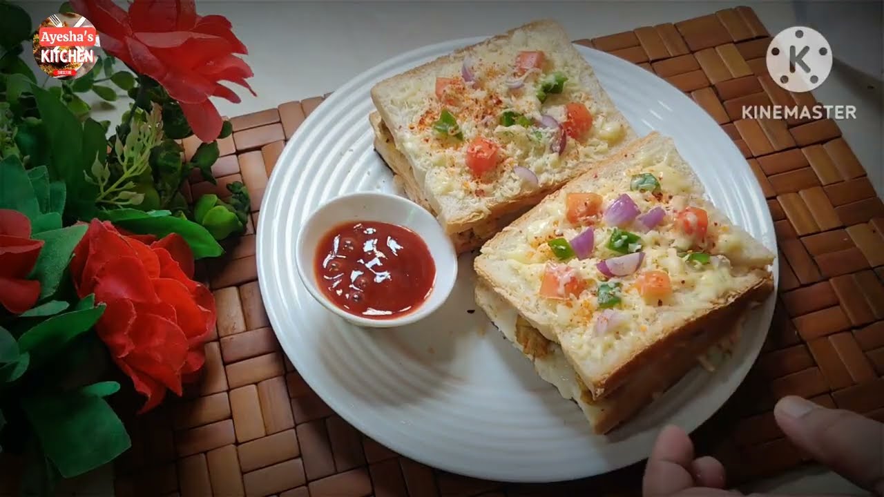 بیکری سے بہتر سستا ؛آسان ؛اور مزیدار سینڈوچ گھر پر بنائیںChicken Cheese Sandwich | Sandwich Recipe