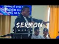 9 March 2025 | Sunday Service Sermon