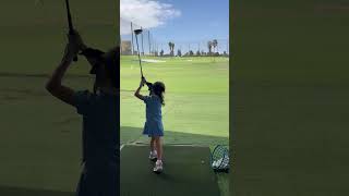 Another Day bringing at the Range #golf #golfswing #girlsgolf #girlpower #mygolflife #newgolf