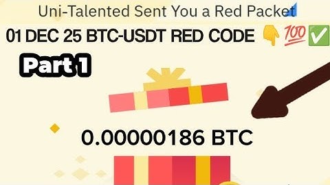 Binance Red Packet code in Binance Today Claim USDT BTC TON Red packet code 1 December 2025