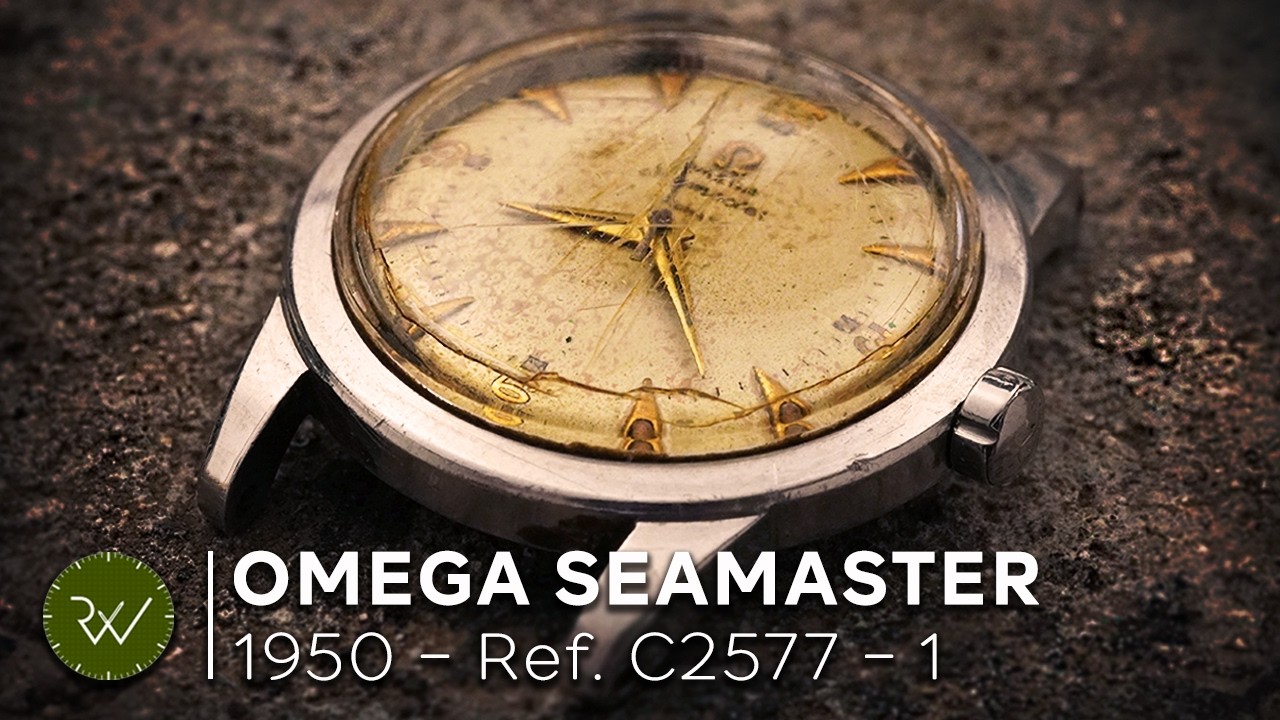 One Broken Part After Another On This Forgotten 75+ Year Old Omega Seamaster - Full Restoration!