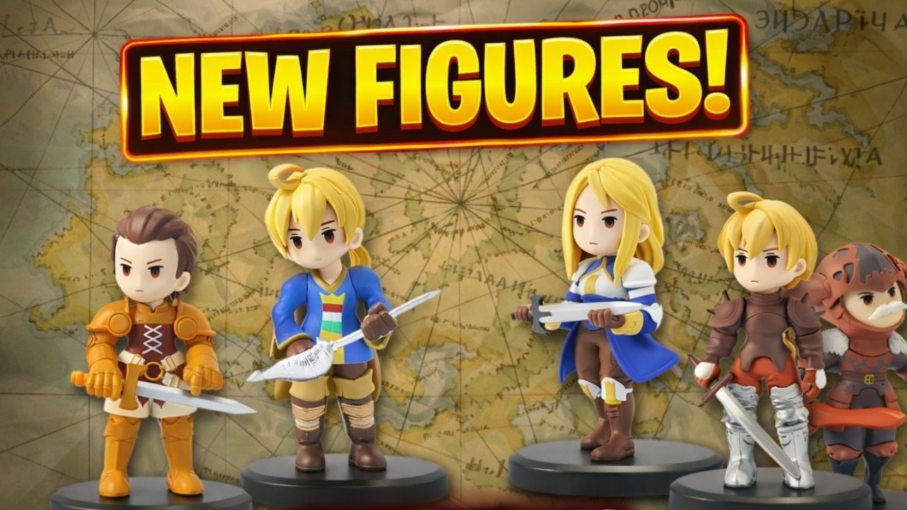 Final Fantasy Tactics Taito Miniature Figures Review - YouTube