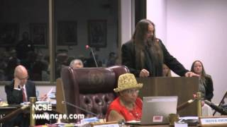 Texas textbook hearing: Aron Nelson speaks