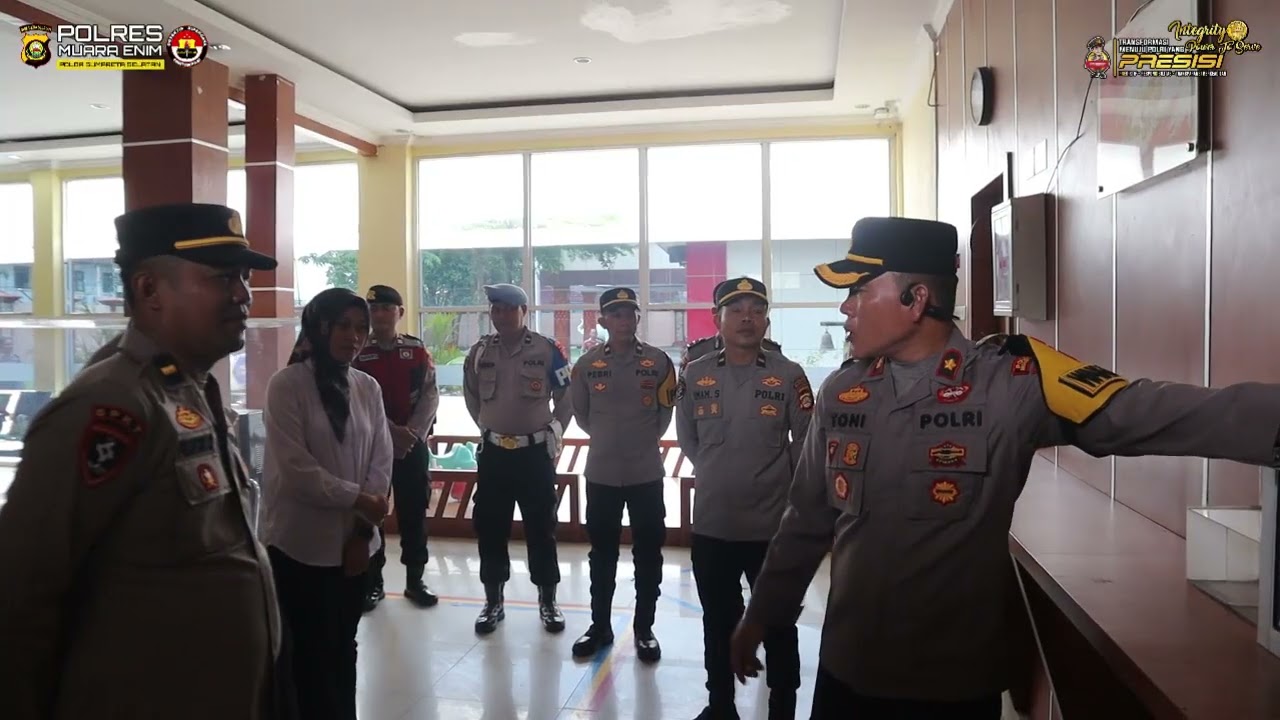 gait apel dilanjutkan pengecekan kesiap siagaan mako dan personel serta pealatan dalmas