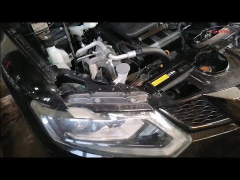 Nissan Xtrail (NT32, MR20DD) Замена Антифриза Системы Охлаждения...