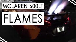 Mclaren 600Lt Shooting Flames Customer Video