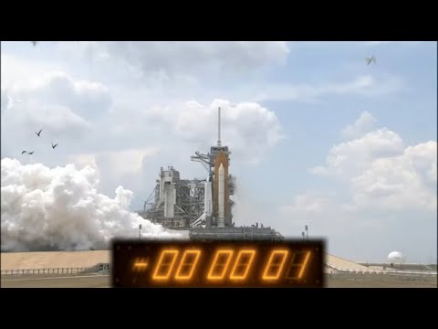 3 MINUTE NASA COUNTDOWN ROCKET LAUNCH WITH FREE MUSIC AND VOICE