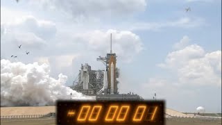 3 MINUTE NASA COUNTDOWN ROCKET LAUNCH WITH FREE MUSIC AND VOICE