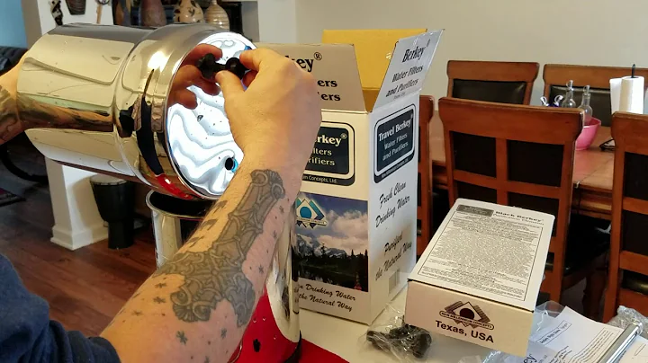 Travel Berkey unboxing and assembly