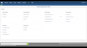 ThinkWave Solo Gradebook   Setup General