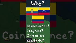 Ever Wonder Why Ecuador, Venezuela and Colombia have similar flags?