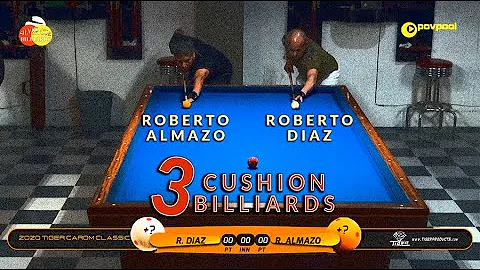 #9 - Roberto DIAZ vs Roberto ALMAZO / Tiger Carom Classic - March, 2020