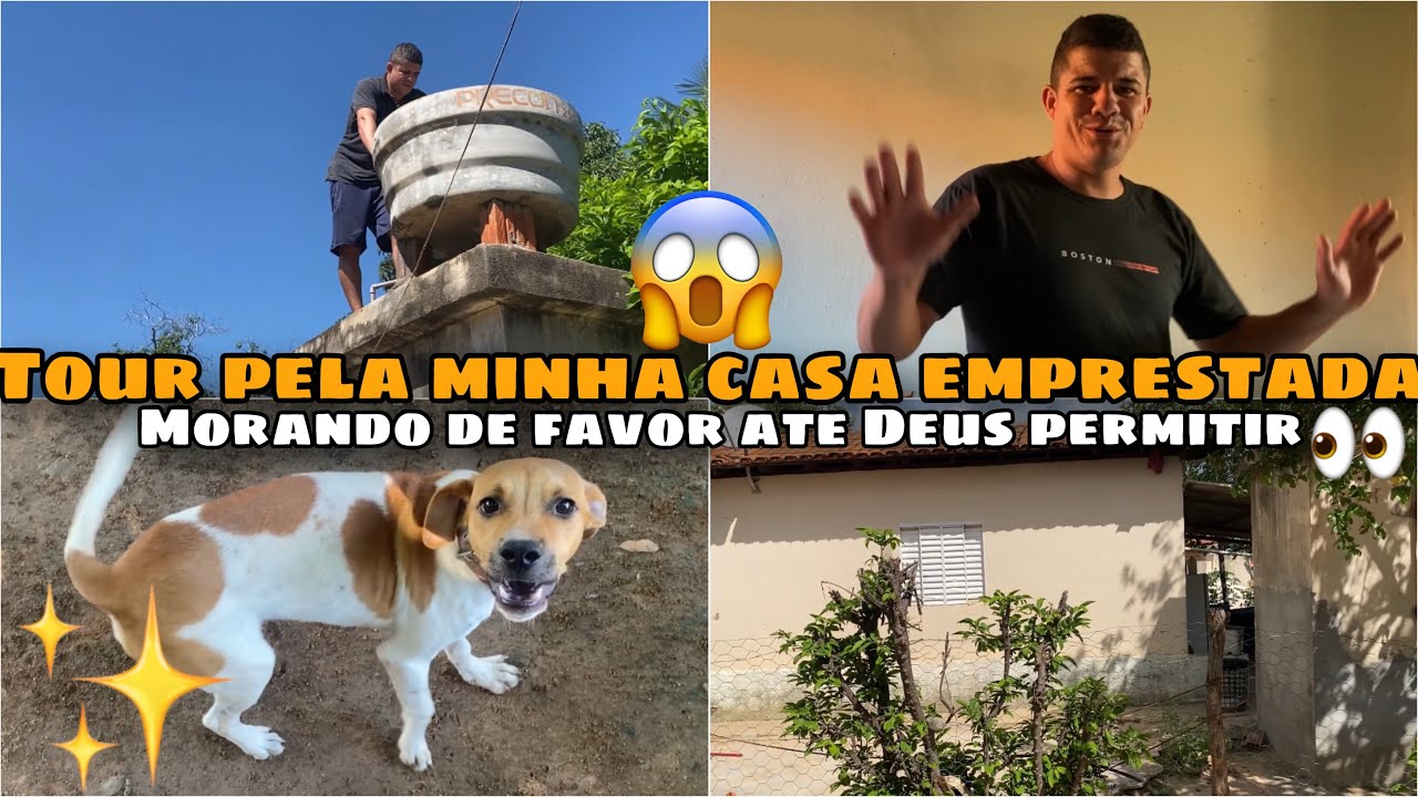 ✨NOSSA REALIDADE CHOCOU! TOUR PELA CASA EMPRESTADA… Morando de Favor Até Quando?🙏