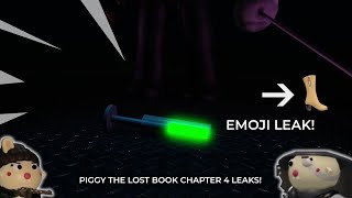 PIGGY THE LOST BOOK CHAPTER 4 LEAK + EMOJI LEAK