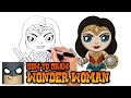 How to Draw Wonder Woman | Justice League