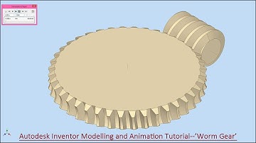 Autodesk Inventor Modelling and Animation Tutorial--