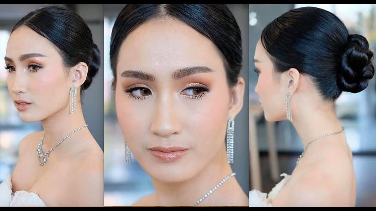 Easy Twist Braid Updo Hairstyle สอนเกล้าผมเจ้าสาวด้วยเทคนิคการเปียแบบเกลียว โดย ครูหญิง ภัครา