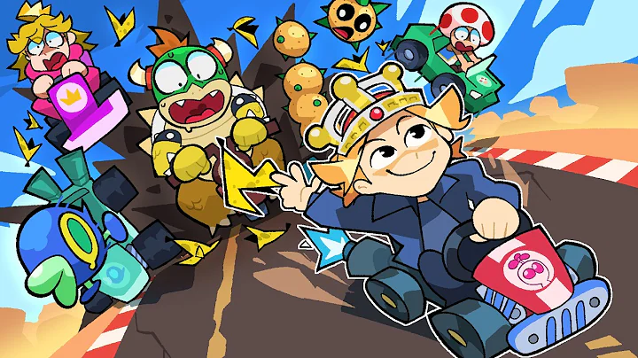 I Hosted the FIRST EVER 24 Player Mario Kart Tournament...