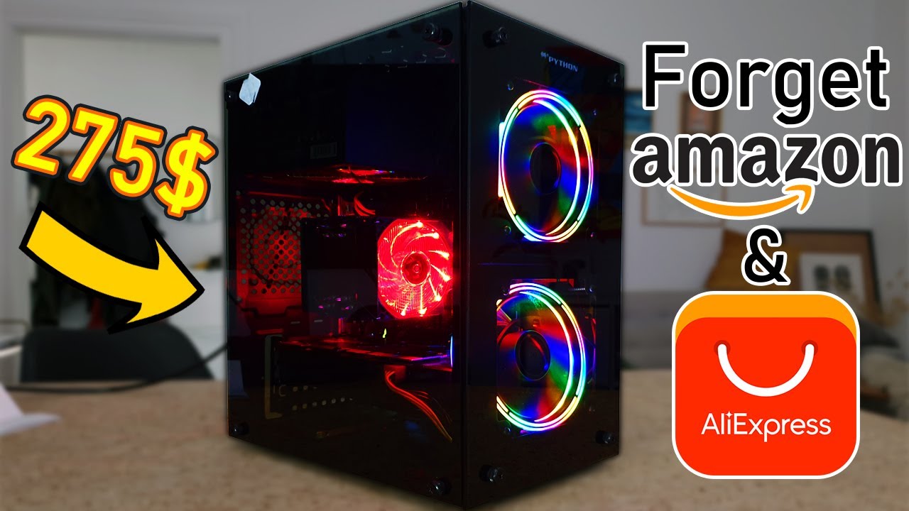 BUDGET gaming PC for just 275$?! M-ATX , Ryzen 5, RX470 and more!