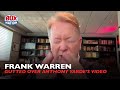 I am so sad  disappointed  frank warren responds to anthony yarde  clarifies contract situation