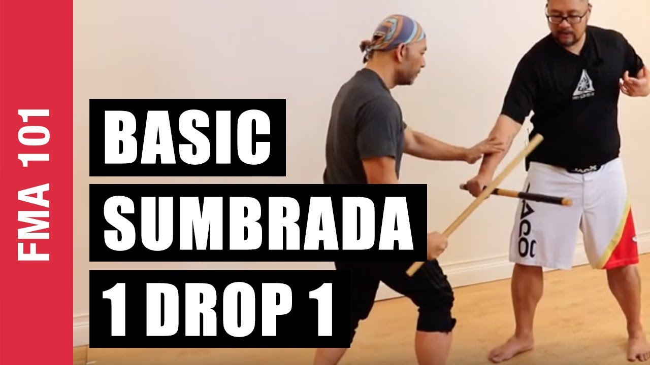 Базовый прием «1-Drop-1» в филиппинских боевых искусствах | Кали | Фехтование | Арнис | FMA 101 E...