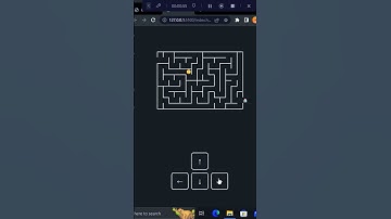 maze game html css javascript project | maze game with html css #shorts #youtubeshorts