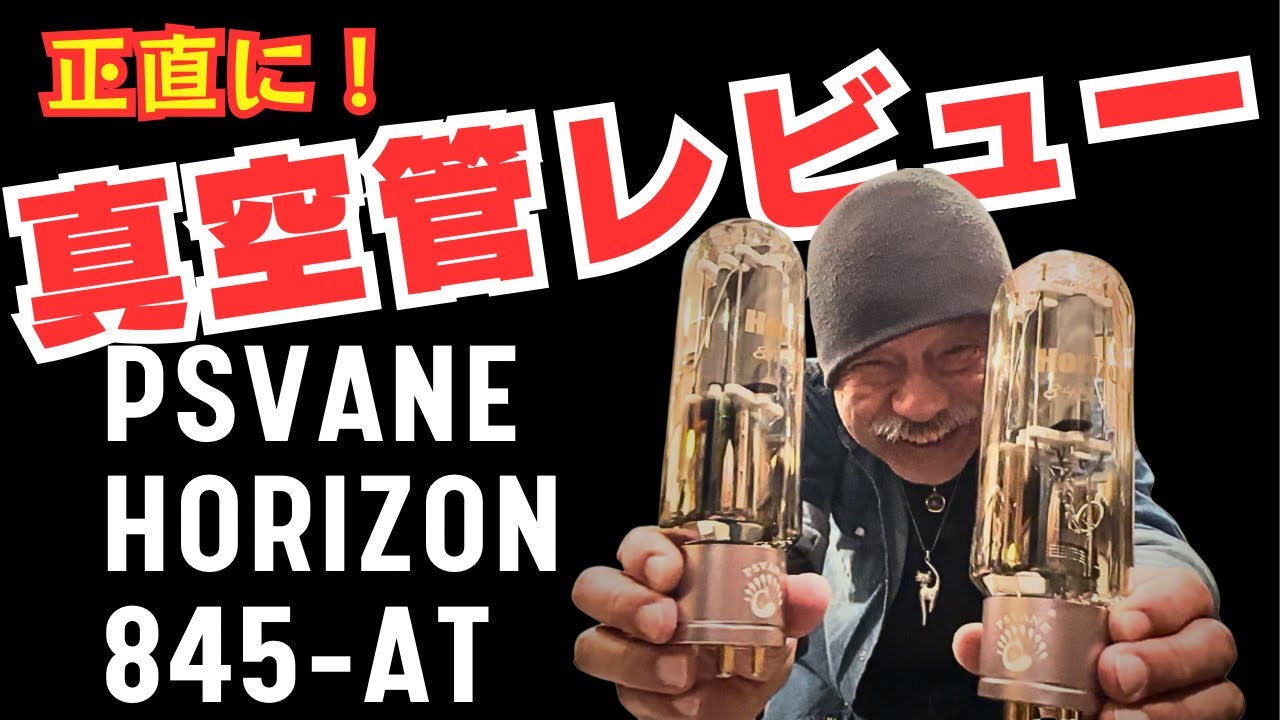 正直レビュー】この真空管…845の音に震えました！PSVANE恐るべし