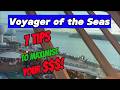 Voyager of the Seas - Royal Caribbean Cruise Tips That ACTUALLY WORK | Voyager Edition