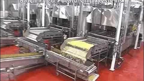 Potato Chip Batch Fryer | Heat and Control