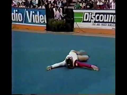 EF FX 1990 Canadian Championships Monica Covacci
