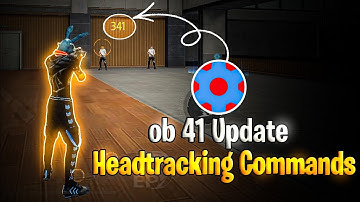 OB 41 Update HeadTracking Commands 💯  | sensibilidade free fire ✅  | Set Edit Free fire |