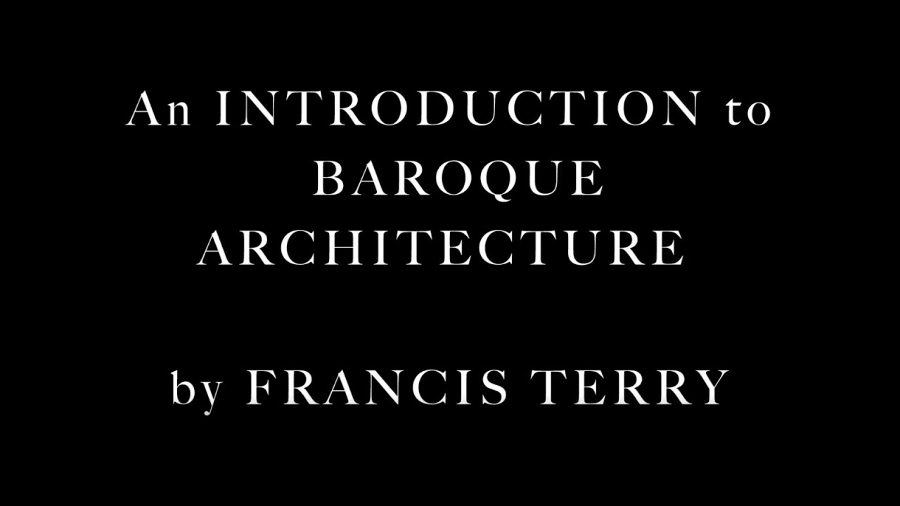 Baroque Architecture Talk