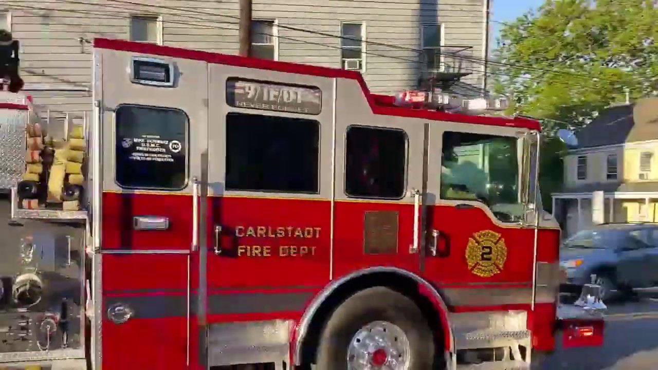Carlstadt Nj Fire Department Engine Responding 42520 YouTube