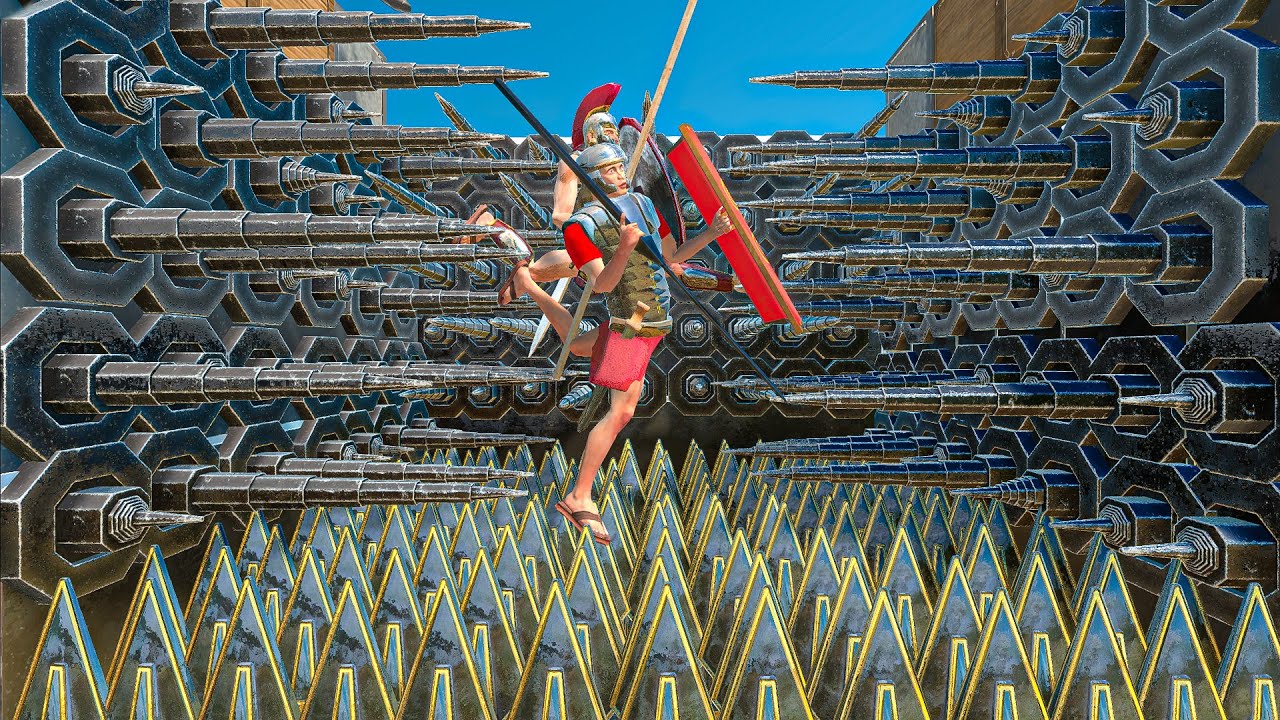 Don't Fall into Dangerous Spikes - Animal Revolt Battle Simulator