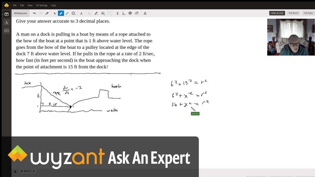 Solving A Related Rate Problem Using A Right Triangle YouTube solving-a-related-rate-problem-using-a-right-triangle-youtube