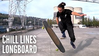 CHILL LONGBOARD DANCING FREESTYLE LINES