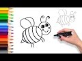 Baby Bumble Bee Coloring Pages