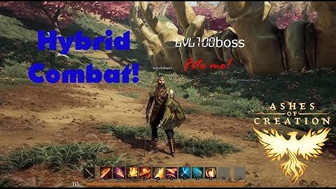 Hybrid Combat new info and quick discussion - Ashes of Creation MMO - Pre-Alpha